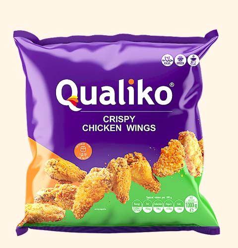 Kycklingvingar Crispy 1kg Qualiko