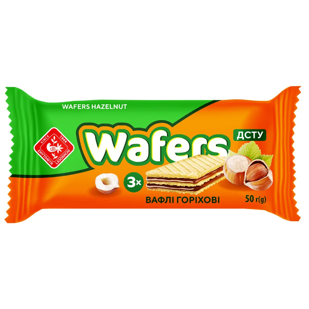 Wafer Hazelnut 50g