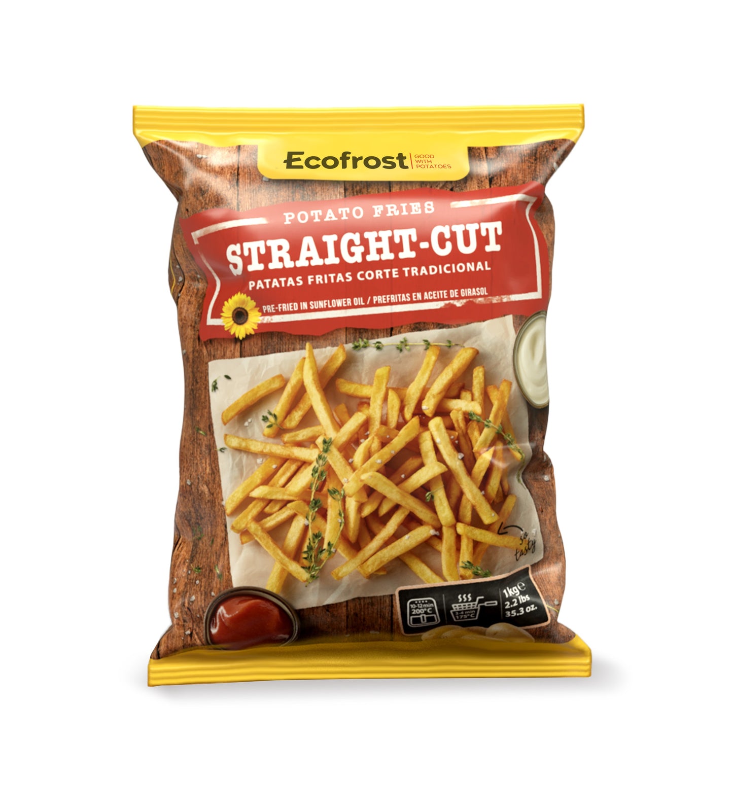 Ecofrost Fries 1 KG