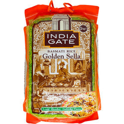 India Gate Basmati Ris Golden Sella 5KG