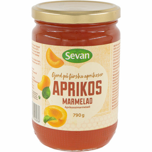 Sevan Aprikosmarmelad 790g
