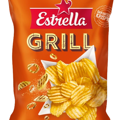 Estrella Grill chips 175g