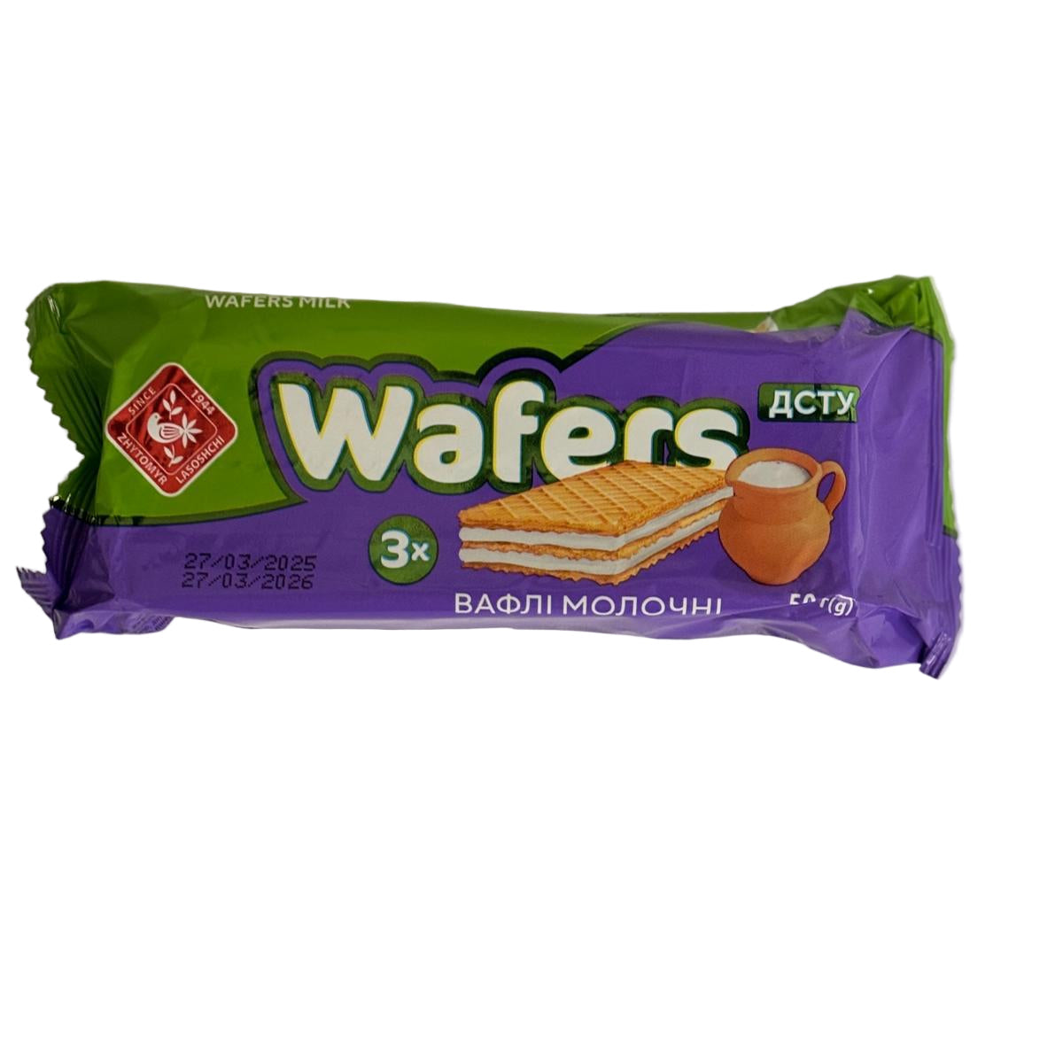 Wafer mjölk 50g