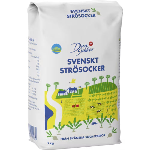 Svenskt Strösocker 2 kg
