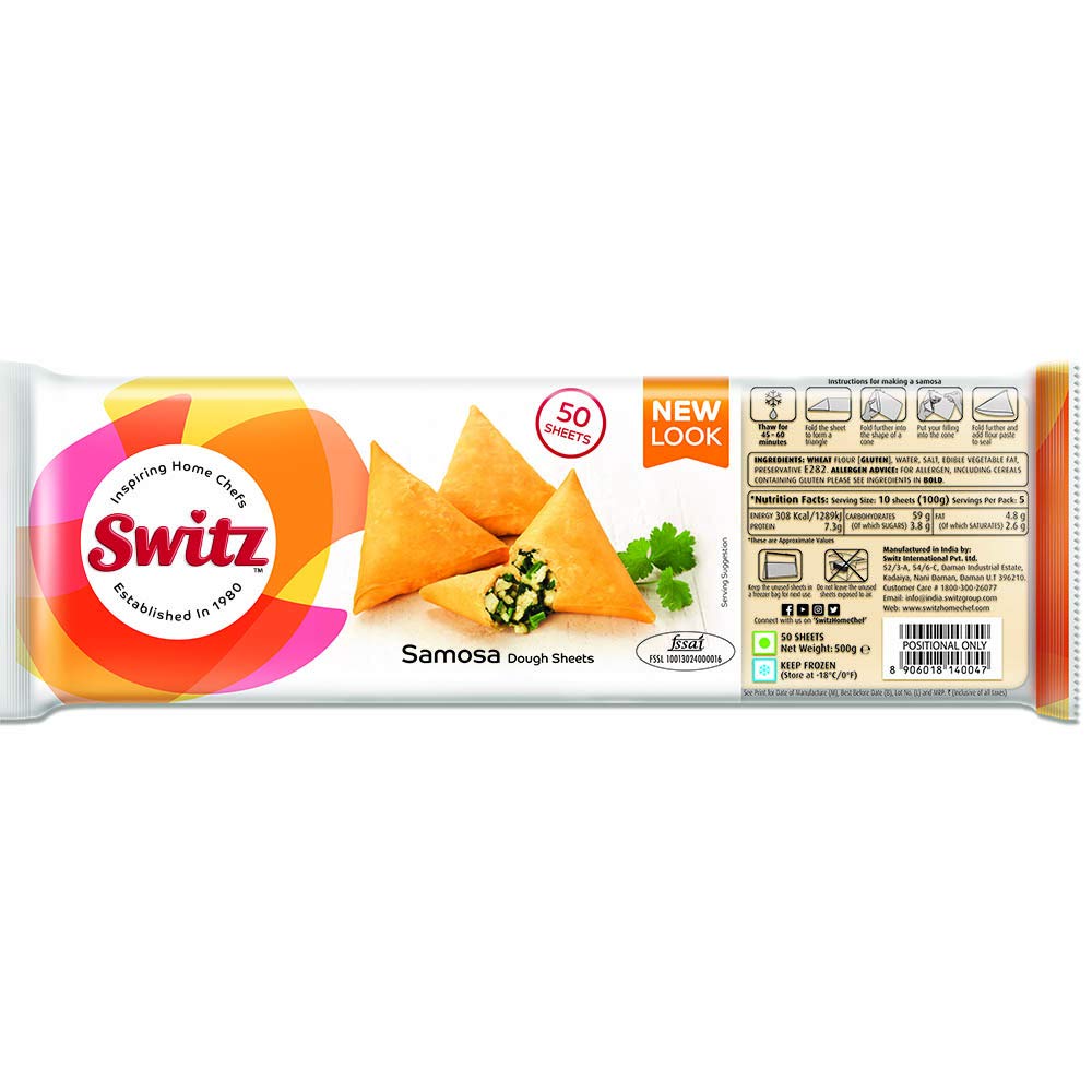 Switz samosa 500G