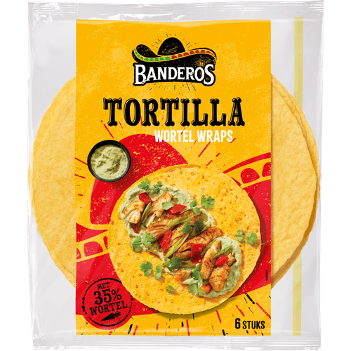 Banderos Tortilla 8st 320g