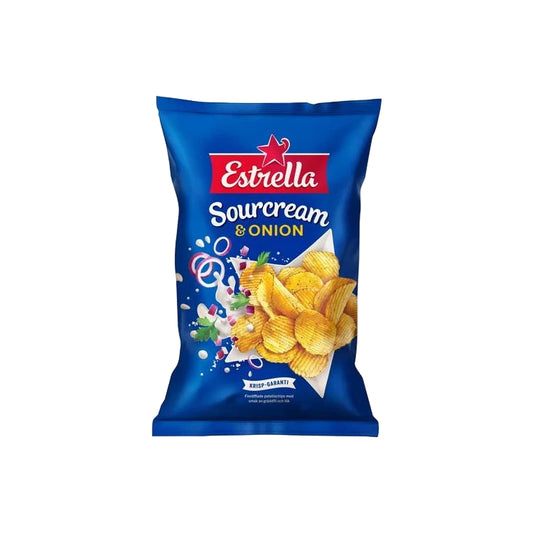 Estrella Sour Cream and Onion chips 40g