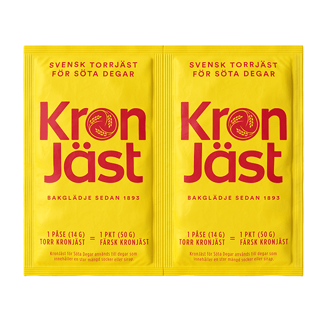 Kron Jäst Torrjäst för Söta Degar