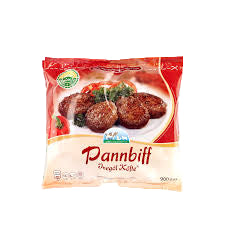 Qibbla Halal Pannbiff Fryst 900g