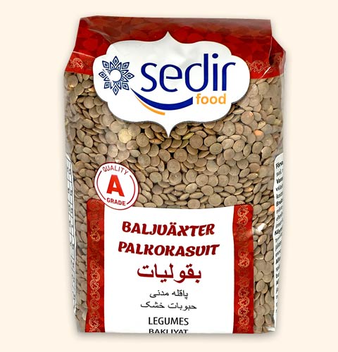 Sedir Gröna Linser 800g