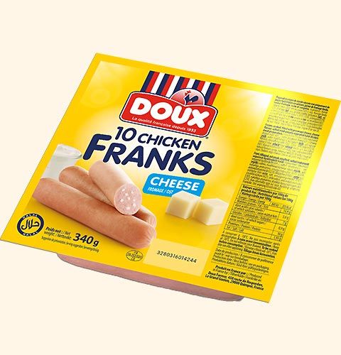 Doux KORV fryst Ost 340g