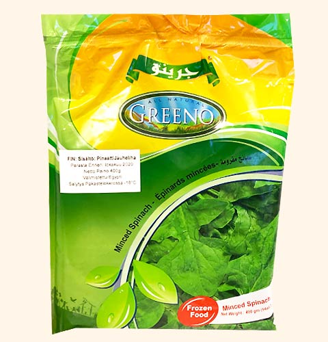 Greeno Spenat Fryst minced 400g