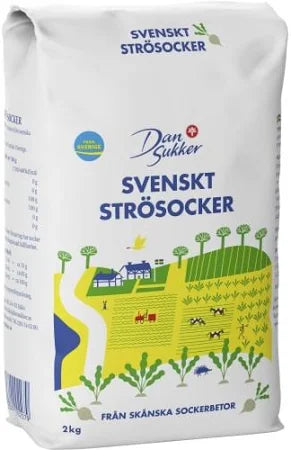 Svenskt Strösocker 2 kg