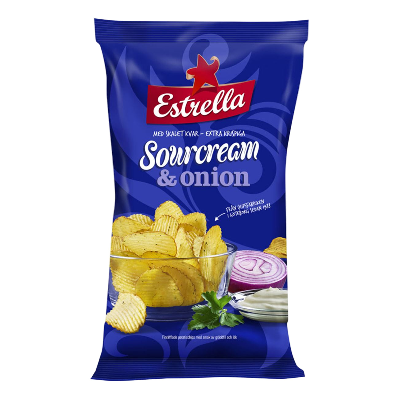 Estrella Sour Cream and Onion chips 175g
