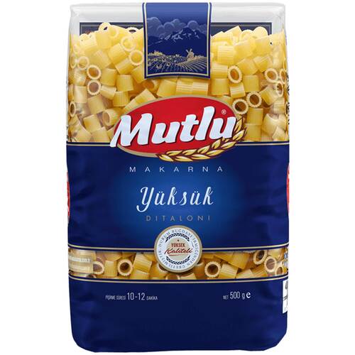 Mutlu Makaroner Ditaloni 500g